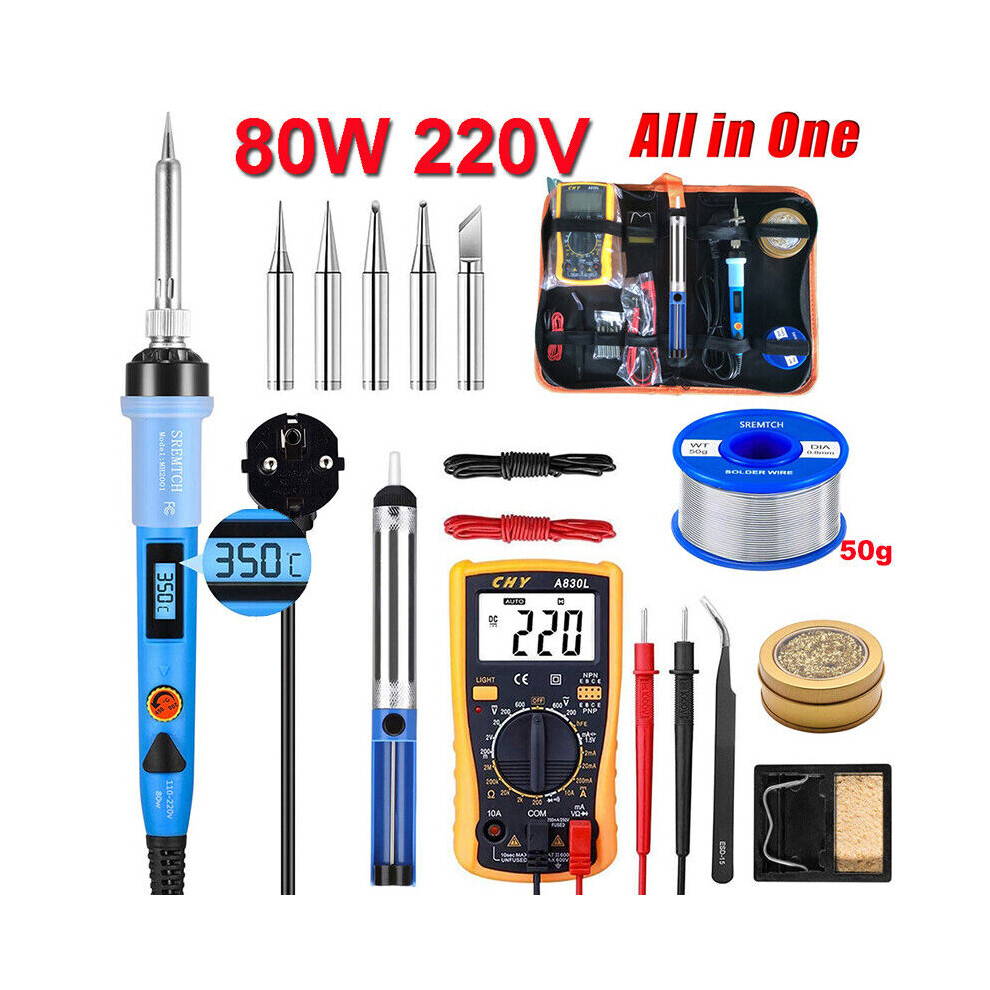 Soldering Iron Kit For Electronics Maintenance, Rapid Heat-Up And Adjustable Temperature For Professional Results 9433291008492