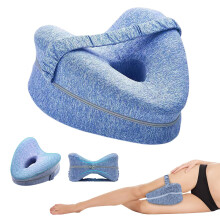 Knee Pillow for Sleeping on Side, Leg Positioner Pillow for Side Sleepers, Alignment Knee Support, Durable PainRelief