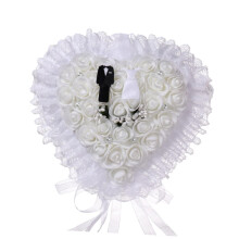 Vintage Ring Wedding Ring Bearer Groom Pillow European Style
