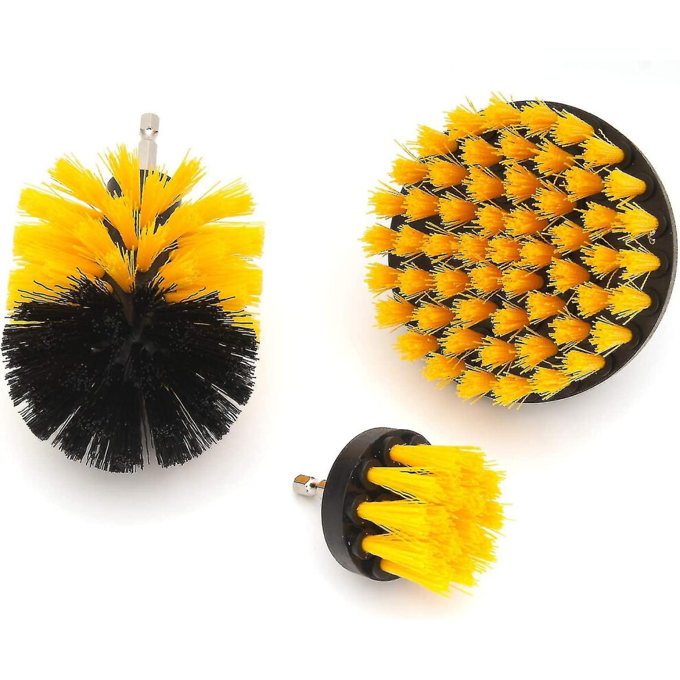 Efficient Cleaning Power Scrubber Brush, Non-Scratch Surfaces Designed for Corner Cleaning, Includes Various Stiffness Bristle for Wide Application, E-image-OPC-PP6G9VR-NEW