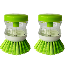 Multicolor Kitchen Gadgets, Durable Non-scratch Odorless Nylon Bristles, Dish Brush For Dishes Pot Pan, Comfortable Grip With Contoured Non-slip Tpr M