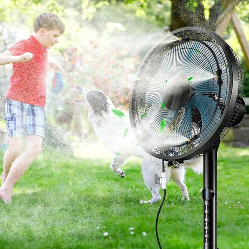 Cooling Oasis, το καταφύγιό σας σε εξωτερικούς χώρους, Λεπτές σταγόνες νερού για 1