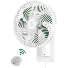 8-Zoll-Wandventilator mit Oszillationsfunktion, Fernbedienung, leisem Betrieb, Timer-Funktion und verstellbarer Neigung für Zuhause, Büro,