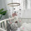 Multipurpose Boho Crib Mobile, Visual Stimulation With Eco-Friendly Felt 3
