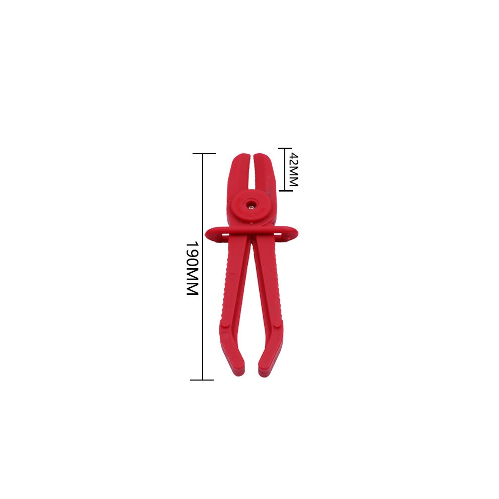 Hose Pinch Off Pliers Set, Flexible Hose Clamps With Non-Damaging Jaws And Locking Mechanism, Insulating Plastic Hose Clamp Tool For Automotive Fluid 9128293328456