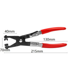 Alicate para abraçadeiras de mangueira, para remoção e instalação de abraçadeiras de mangueira tipo anel ou planas, alicate para abraçadeiras