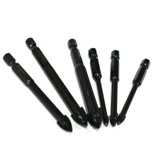 Triangle Drill Bits for Tile and Concrete, Corrosion Resistance High Hardness Carbide Material Bit for Glass Ceramic Wood Metal Stone, Oxynitriding
