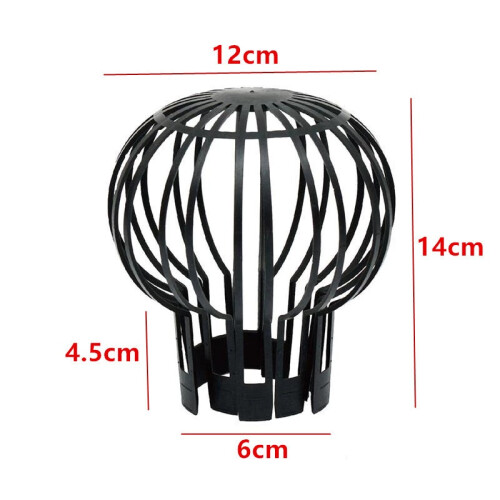 Downspout Filter for Rain Gutter Systems, Gutter Cleaning Tools Flexible Balloon Shape Leaf Filter Prevents Downspouts from Clogging, Adjustable to 1