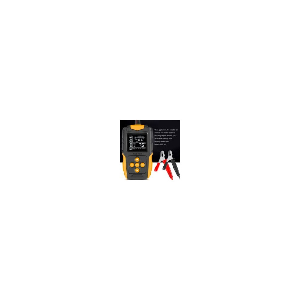 Battery Charge Diagnostic Tool For Automotive Batteries, Soh Soc Cca Ir Measurement Device With Reverse Connection Protection, Digital Car Battery 9009791517279