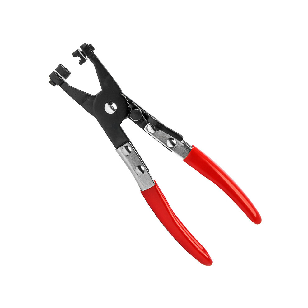 Repair Tool With Swivel Flat Band, Ergonomic & Anti-Slip Handle, Hose Clamp Pliers For Removal And Installation Of Ring Or Flat Type Hose Clamps, 9358999675688