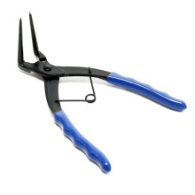 Internal Ring Remover with Bent Jaw Design for Precision Work in Tight Engine Compartments, Heavy Duty Carbon Steel Build, Non-Slip Handle for