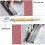 Window Screen Repair Tool with Wood Handle, Strong Enough For Multiple Screen Applications, Gently Rolls Spline Into The Frame, Durable Construction, 4
