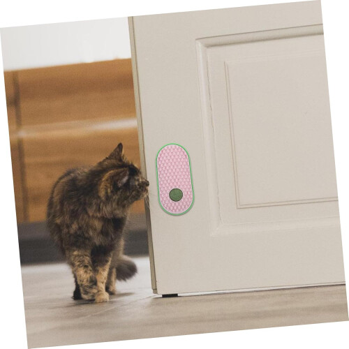 Cat scratching post massage tool for kittens, cat corner brush wall selfgroomer 2