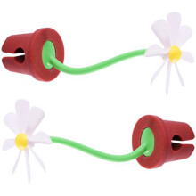 Kitchen Silicones Pot Lid Cover Lifter With Daisy Flower Design