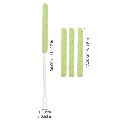 MultiFunctional Cleaning Brush with 3 Replacement Head for Hard 2