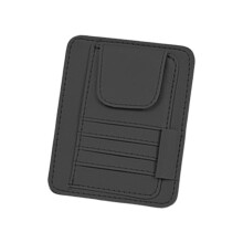 Sac de rangement multifonctionnel pour pare-soleil de-Noir