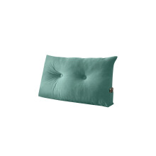 Oreiller ergonomique de repos de lit avec le tissu nervuré-Vert