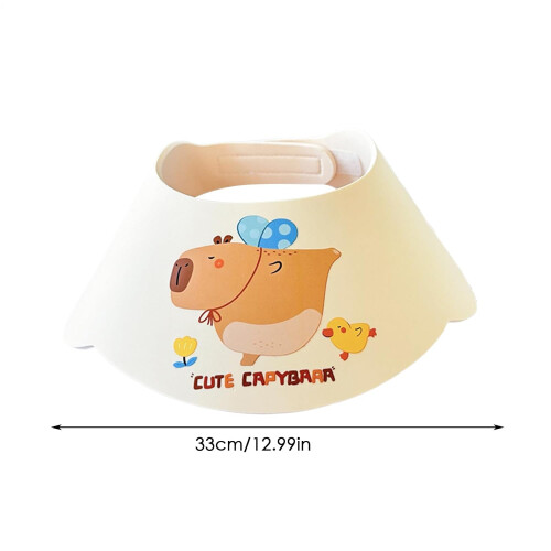 Baby Shower Cap Protector  Adjustable Hair Protector for ParentChild Bathing 1