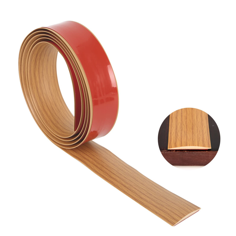 Selfadhesive Transition Strip, Vinyl Floor Cover Strip, Transition Rail, Floor Profile (Yellow Oak, 22M) 9426802276312