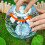 Hamster Exercise Ball, Transparent Running Wheel for Pets, Spacious Design 4
