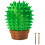 Decorative Cactus Scratcher Wall Mounted Silicone Cat Grooming Tool For Active Cats Space Saving 2
