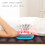 Heated Full Body Massage Mat with Neck and Back Support, 9 Modes, Foldable, Adjustable Pillow 4