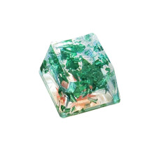 Resin Keycaps OEM Profile with Backlights For Mechanical-Green