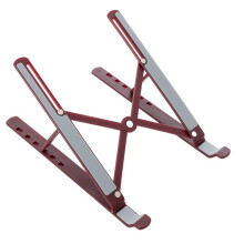 Ergonomischer faltbarer Laptop-Ständer, tragbarer-Rot