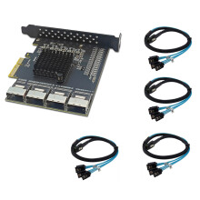 Schnelle USB3.0-PCIExpress-Karte mit 4 externen Anschlüssen,