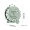 USB Fan Handheld Mini Fan Fast Speed Air Circulation-Green 4