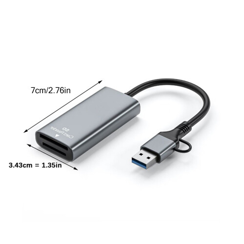 MultiDevice Cf Type A Card Reader With USB3.2 Gen2 Interfaces 1
