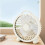 USB Fan Handheld Mini Fan Fast Speed Air Circulation-Green 6