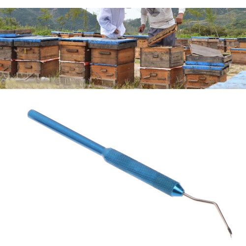 Rustresisting Stainless Steel Grafting Tool Easy To Handle Handle Beekeeping Tools Needle Pin Accessories Ref: 6994 2