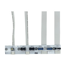 Panneau avant USB3.0, panneau IO, 2 ports USB3.0 + 2 ports-Blanc