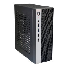 Metall-ITX-Gehäuse, Metallkonstruktion, tragbar, spart Platz auf