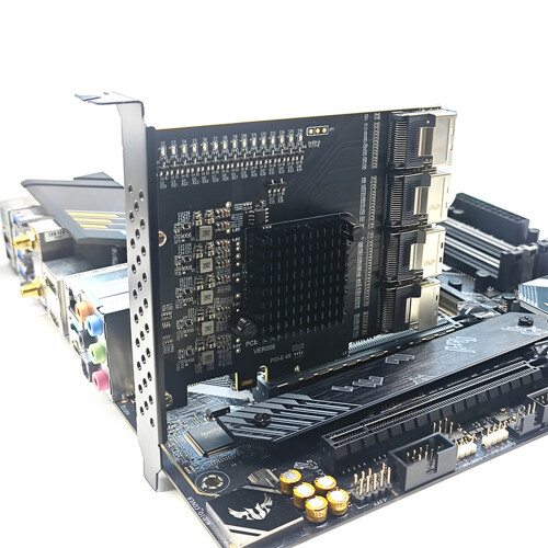 4-Port-PCIe-USB3.0-Erweiterungskartenadapter mit 5 Gbit/s 1