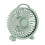 USB Fan Handheld Mini Fan Fast Speed Air Circulation-Green 1
