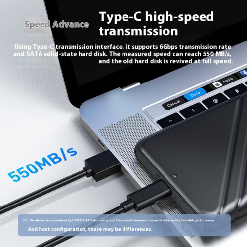 USB3.0 Externally Hard Drive Case Enclosure Box 2.5inch-Black 2
