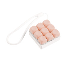 Bunter Tastaturschalter-Tester-Schlüsselanhänger mit-Rosa
