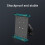 Spring Loaded Adjustable Tablets Holder For 7inch-Back clip 2