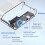 Transparent External Hard Disk Case TypeC3.1 Fast Data Transfer 7
