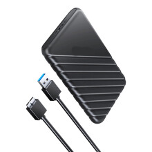 USB3.0 Externally Hard Drive Case Enclosure Box 2.5inch-Black