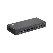 2 Port USB3.0 KVM Switcher For PC Keyboards Mouse Printer