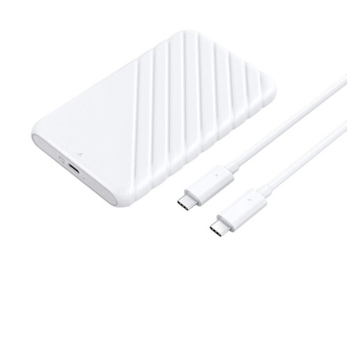 Harde schijfbox USB3.0 harde-Witte USB C naar USB C