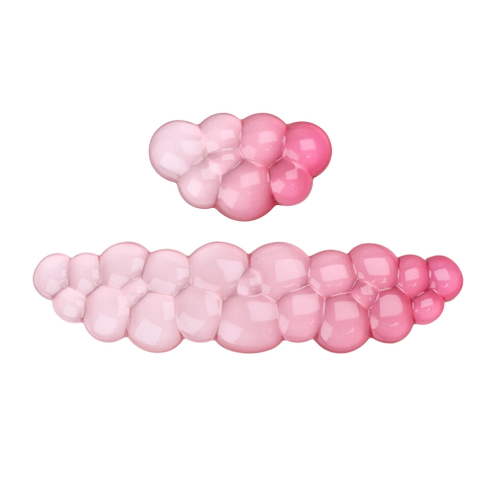 Slipproof Ergonomic Wrist Rest For-Rose Powder Gradient 7732000434426