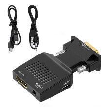 VGA to HDTV Adapter Converters PC VGA Source Output to Monitors