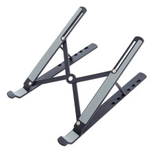 Opvouwbare bureau-laptopstandaard Notebook verstelbare-Zwart