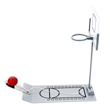 1 sentence foldable basketball machine kid cartoon small indoor desk mini table basketball funny table basketball sports toy rubber silver