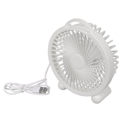 Pocket Sized USB Mini Fan Lightweight Cooling Device For-White