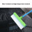 MultiPurpose Window Squeegee Kits Flexible Handle Smooth-Blue 5